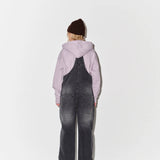 Hooded Sweater & Balloon Pants - Iris Fleece