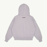 Hooded Sweater & Balloon Pants - Iris Fleece