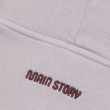 Hooded Sweater & Balloon Pants - Iris Fleece