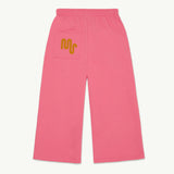 Bubble Sweatshirt & Wide Sweatpants | Pink Lemonade Fleece