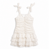 Lia lace Dress | Orchid White