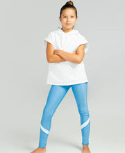 Load image into Gallery viewer, Azure Blue Bliss Hoodie and Leggings Set
