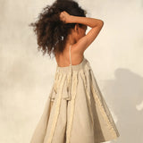 The Ophelia Dress | Beige