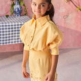 Amaya Shirt Dress | Orange