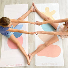 Load image into Gallery viewer, Eco-responsible children&#39;s yoga mat Boho Moon
