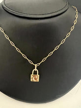 Load image into Gallery viewer, Padlock Pendant
