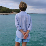 Linen Shirt | Azul Blue
