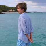 Linen Shirt | Azul Blue