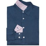 Linen Shirt | Ensign Blue