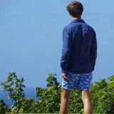 Linen Shirt | Ensign Blue