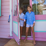 Linen Shirt | French Blue