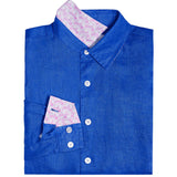Linen Shirt | Dazzling Blue