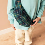 Fanny Pack Bag | Navy Blue Green