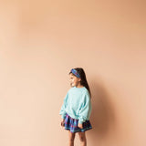 Sara Skirt | Purple Multi Check
