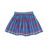Sara Skirt | Purple Multi Check