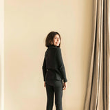Tara Turtle Neck | Dark Grey Melange