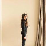 Tara Turtle Neck | Dark Grey Melange