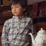 Emily GN Shirt | Navy Sky Blue