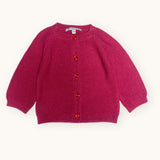 Rizette Baby Cardigan | Red Wine