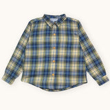 Andrea Shirt | Tartan Blue