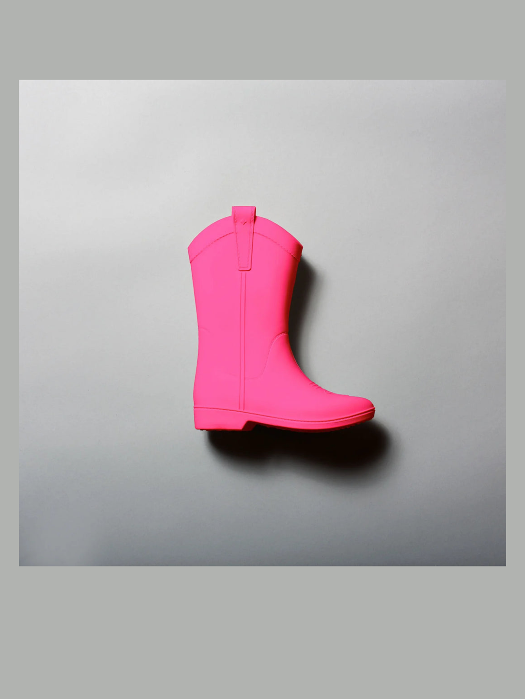 Atomic Pink All Weather Rubber Cowboy Boots