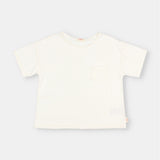 Pocket Linen T-shirt | White