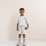 Mase T-shirt & Xavi Short Set | Grey Melange