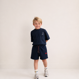 Ben Oversized T-shirt | Navy Blue