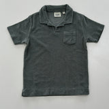 Bouclette Terry Polo | Army Green