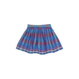 Sara Skirt | Purple Multi Check