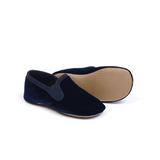 Pepe Navy Velvet Slip On Shoes
