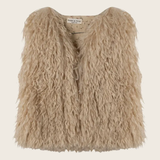 Talita Teddy Gilet | Naturale