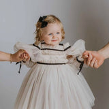 Coco-Caramel Tulle Dress