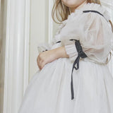 Coco-Caramel Tulle Dress