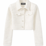 Charlize Stretch Quilted Jacket | Creame
