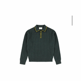 Yan Mir Pine Knit Polo