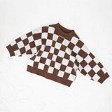 Knitted Jumper & Pant Set | Chocolate