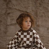 Knitted Jumper & Pant Set | Chocolate
