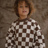Knitted Jumper & Pant Set | Chocolate