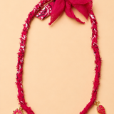 Bandana Necklace with Charms