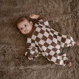 Knitted Lounge Suit | Chocolate