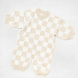 Knitted Lounge Suit | Cream