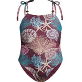 Vivi One Piece | Burgundy Coral