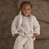 Teddy Reversible Jacket | Beige