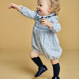 Anthea Romper | Blue Garden Print