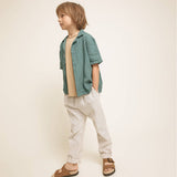 Linen Stripe Pants | Unico