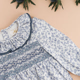 Anthea Romper | Blue Garden Print