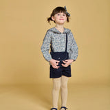 Mimosa Smocked Shoulder Bag | Navy