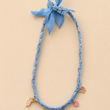 Bandana Necklace with Charms