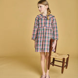 Colette Dress | Pink Aurora Tartan